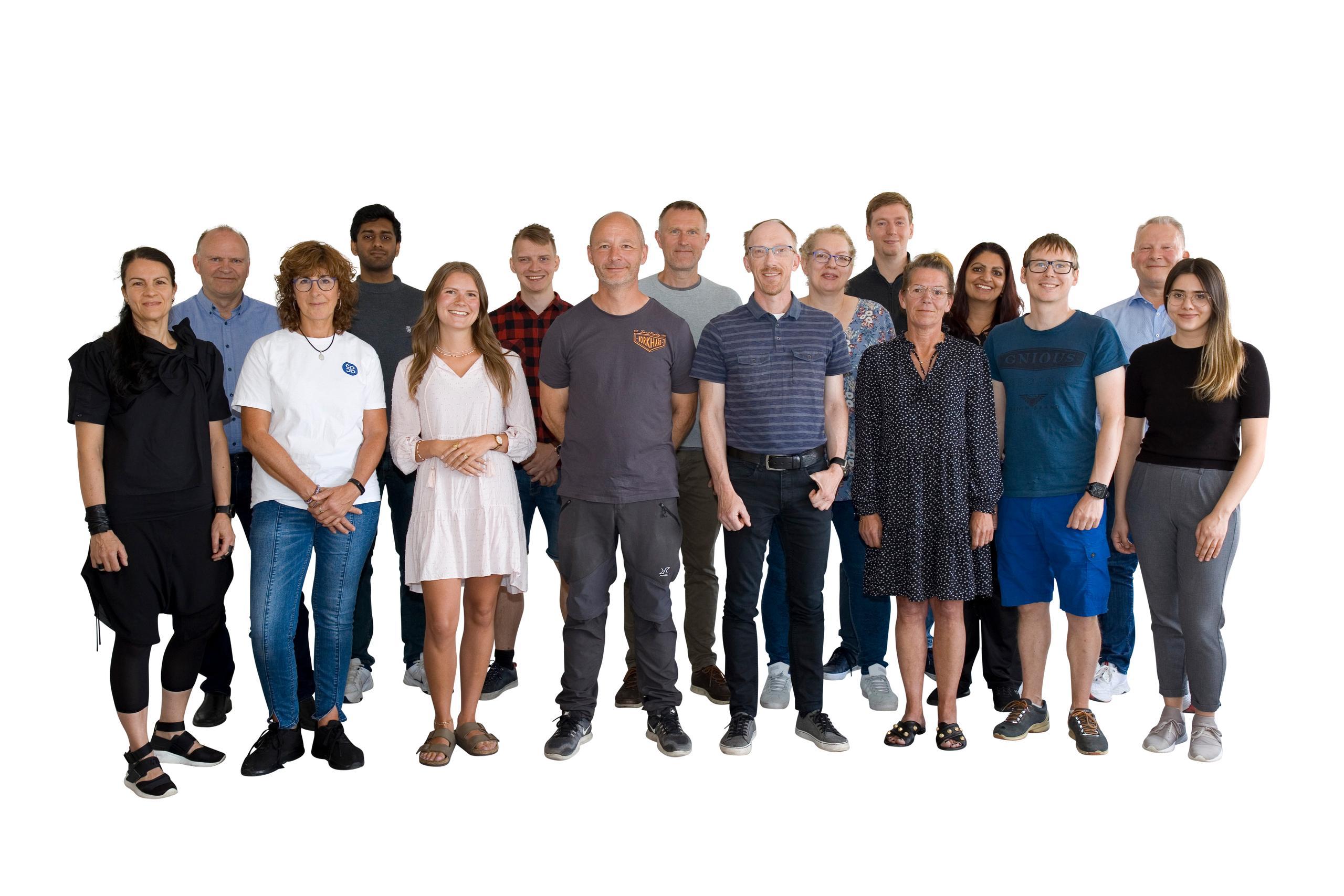 A photo of the Chempilots team